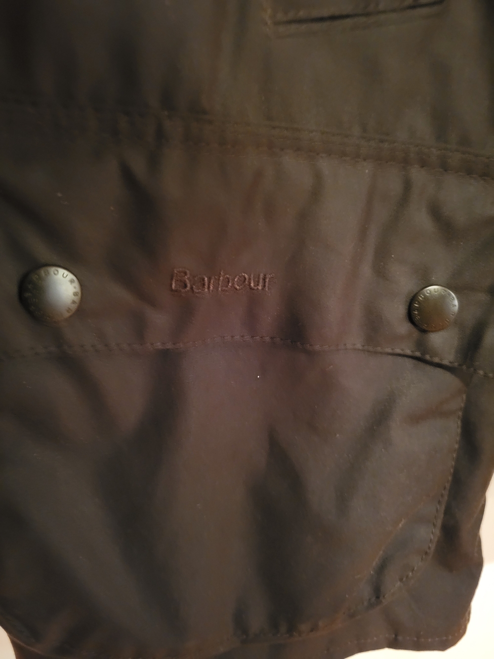 Barbour Classic Bedale Waxed Jacket in Olive - Picture 6 of 12